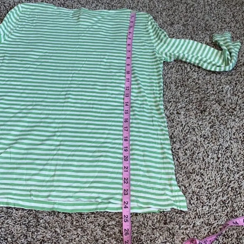 Tory‎ Burch women’s medium striped long sleeved top